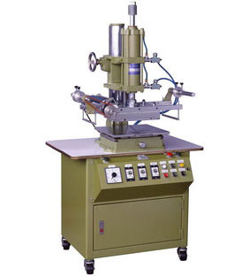 SA-18 Air Pressure Hot Stamping Machine In Vertical Motion Type-Air Cylinder With Double Connecting Model